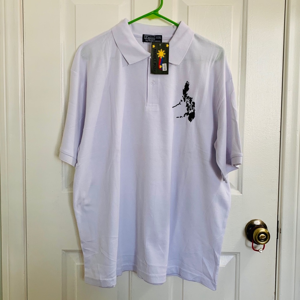 NWT Ralph Lauren Embroidered Button Up Sz 3XL